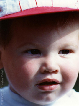 Close up photo image of boy
